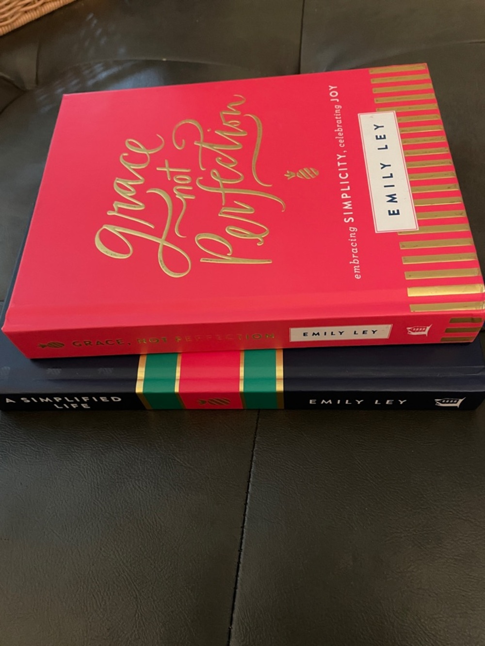 Emily Ley Hardcover Book Set - Simplified Life Grace Not Perfection